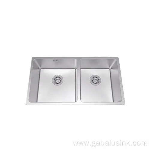 Atmospheric SUS 304 Stainless Radius 25 Kitchen Sink